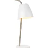 Skrivbordslampor < Markslojd Spin Bordslampa 75cm Vit/Stål
