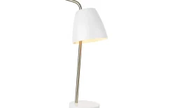 Skrivbordslampor < Markslojd Spin Bordslampa 75cm Vit/Stål