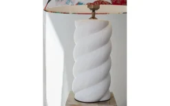 Lampfötter-PR Home Spin Lampfot 41cm Vit