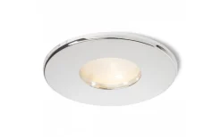 Spotlights Med Utbytbar Ljuskälla-Rendl Splash R Infälld Spotlight Krom GU10 IP65