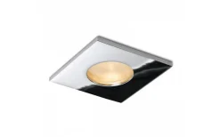 Spotlights Med Utbytbar Ljuskälla < Rendl Splash SQ Infälld Spotlight Krom GU10 IP65