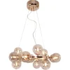 Hall & Trappa|Stora Taklampor Ø50-69 Cm-By Rydens Splendor Taklampa Amber