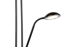 Uplight|Golvläslampor-Reality Spock Golvlampa LED mattsvart