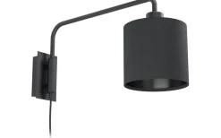 Läslampor-Eglo Staiti Vägglampa Svart