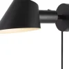 Läslampor < Design for the people Stay Vägglampa Svart