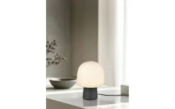 Bordslampor < Trio Lighting Steen Bordslampa E14 matt svart/tau