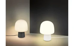 Bordslampor < Trio Lighting Steen Bordslampa E14 matt svart/tau