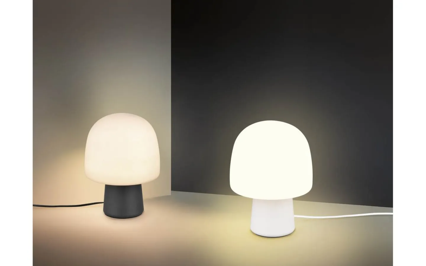 Bordslampor < Trio Lighting Steen Bordslampa E14 matt vit