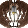 Plafonder < Eglo Stellato Plafond Ø40cm Brun