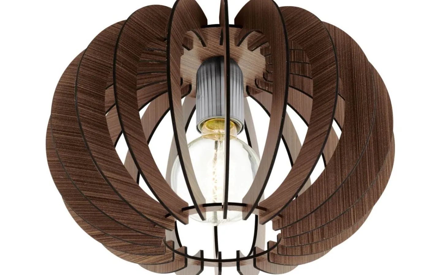 Plafonder < Eglo Stellato Plafond Ø40cm Brun