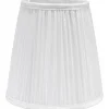 Toppringsskärmar|Plisserade Lampskärmar-PR Home Stella Toppringskärm Ø20cmVit