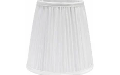 Toppringsskärmar|Plisserade Lampskärmar-PR Home Stella Toppringskärm Ø20cmVit