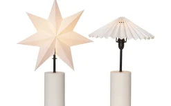Julstjärnor På Fot|Bordslampor < Star Trading Stila Bordslampa med Stjärna & Skärm