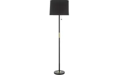 Golvlampor < Oriva Stockholm Golvlampa 165cm Svart