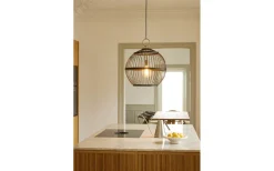 Stora Taklampor Ø50-69 Cm < Halo Design Stockholm Nordic Edition Taklampa Ø50cm Black Oiled