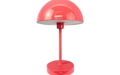 Uppladdningsbara Lampor Inomhus-Dyberg Larsen Stockholm Uppladdningsbar Bordslampa 30cm Shiny Melon