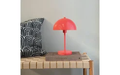 Uppladdningsbara Lampor Inomhus-Dyberg Larsen Stockholm Uppladdningsbar Bordslampa 30cm Shiny Melon