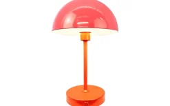 Uppladdningsbara Lampor Inomhus-Dyberg Larsen Stockholm Uppladdningsbar Bordslampa 30cm Shiny Melon