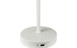 Uppladdningsbara Lampor Inomhus < Dyberg Larsen Stockholm Uppladdningsbar Bordslampa 30cm Pärlvit