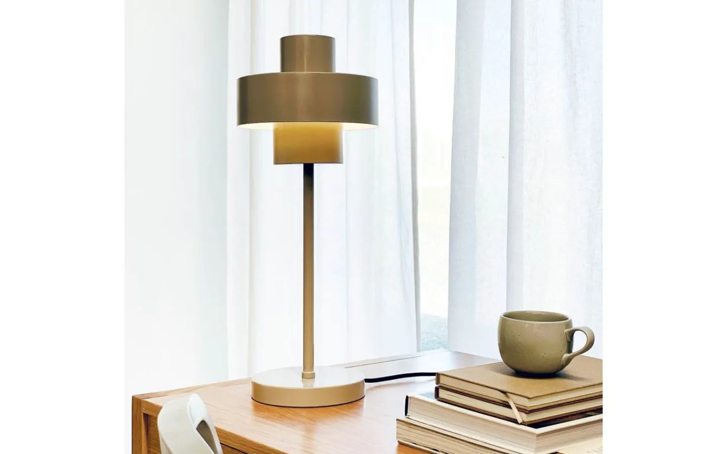 Bordslampor < Dyberg Larsen Stoke Bordslampa 49,5cm Grå