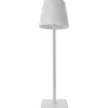 Uppladdningsbara Lampor Inomhus|Bordslampor < ArmaturHantverk Stolpe Laddbar Bordslampa 38cm CCT LED Vit