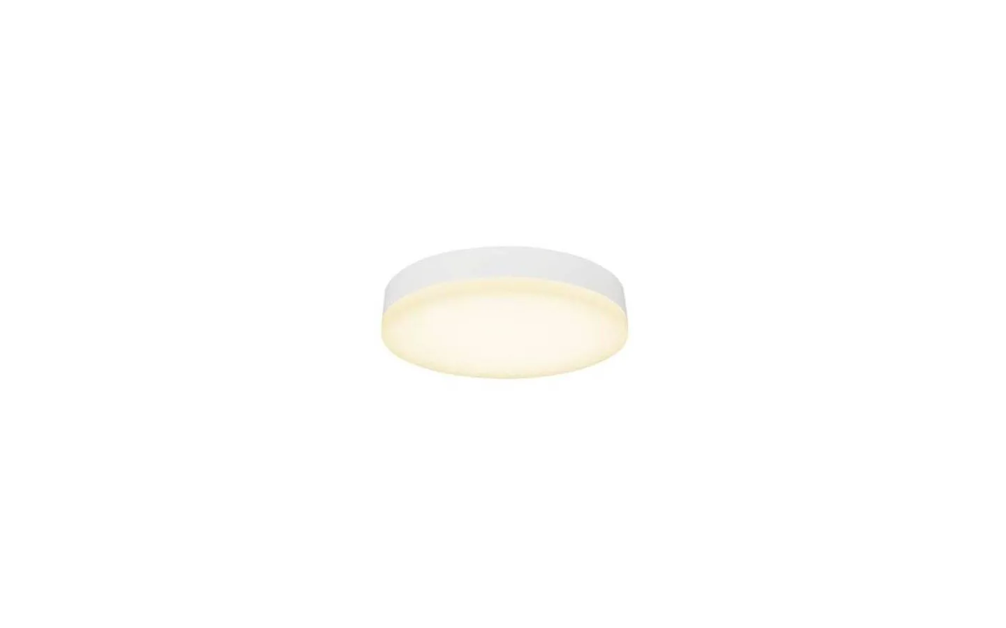 Badrumslampor Tak|Plafonder-Halo Design Straight Plafond Ø28cm LED 24W 1600lm 3000K Vit/Opal IP44