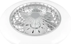 Takfläktar-Reality Stralsund Takfläkt 49cm LED grå stjärnljus