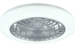 Takfläktar < Reality Stralsund Takfläkt 49cm LED RGBW grå stjärnljus