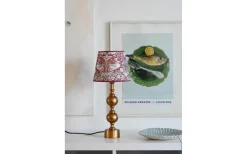 Mönstrade Lampskärmar-Hallbergs Strawberry Thief Lampskärm Ø17cm Plum William Morris