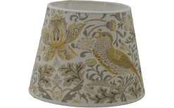 Mönstrade Lampskärmar-Hallbergs Strawberry Thief Lampskärm Ø17cm Ochre William Morris