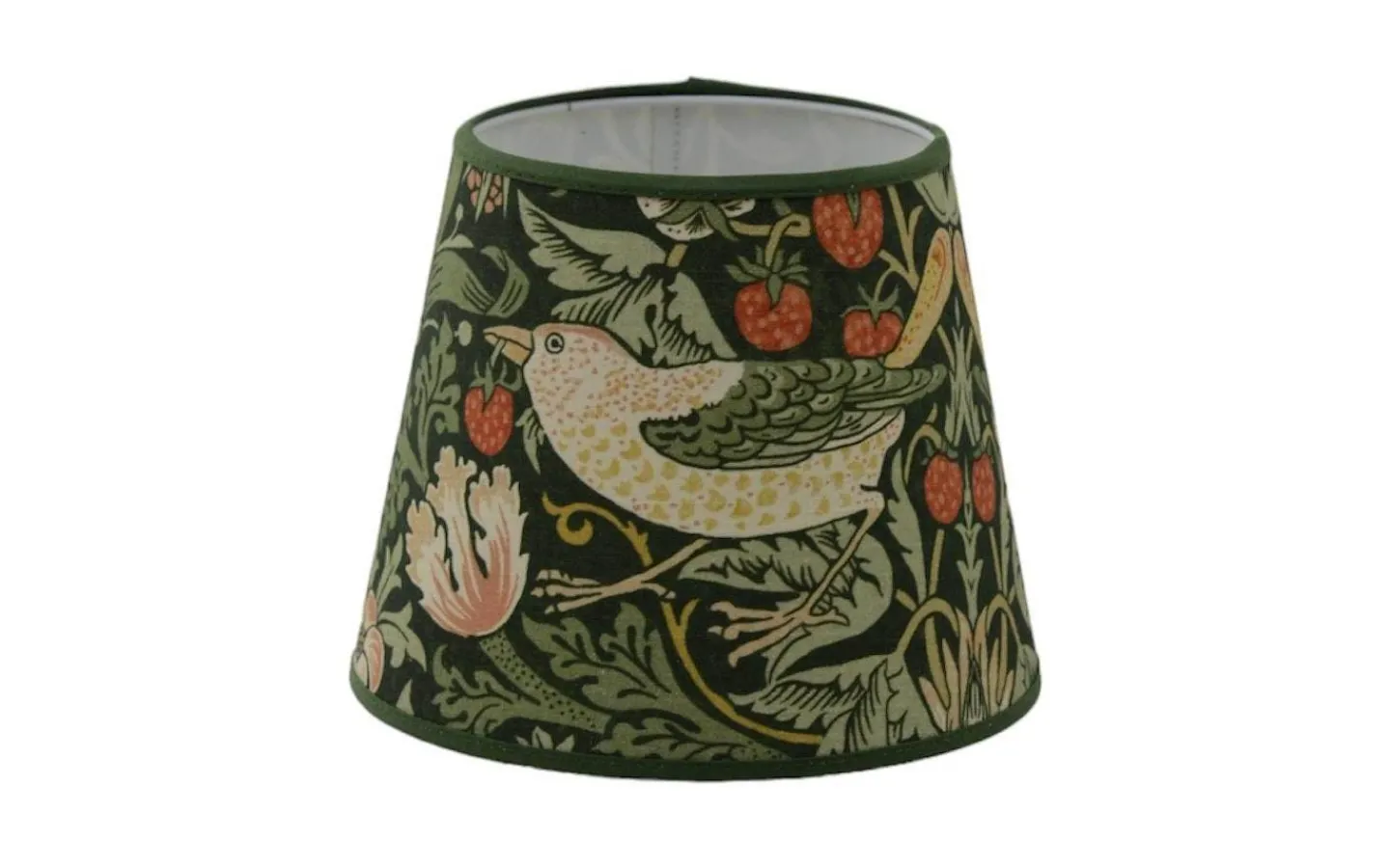 Mönstrade Lampskärmar < Hallbergs Strawberry Thief Lampskärm Ø17cm Nettle William Morris