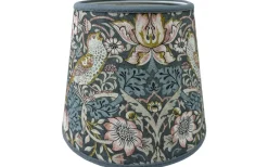 Mönstrade Lampskärmar < Hallbergs Strawberry Thief Lampskärm Ø17cm Slate William Morris