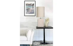 Vardagsrum|Sovrum-Hallbergs Stucco Lampfot 48cm Griege