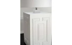 Vardagsrum|Sovrum-Hallbergs Stucco Lampfot 48cm Matt Vit