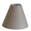Toppringsskärmar < Hallbergs Studio 54 Toppringskärm Ø22cm Beige