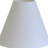 Toppringsskärmar-Hallbergs Studio 54 Toppringskärm Ø22cm Vit