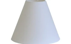 Toppringsskärmar-Hallbergs Studio 54 Toppringskärm Ø22cm Vit