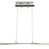 Avlånga Taklampor-Aneta Svala Taklampa 114cm LED 30W 3000K Krom