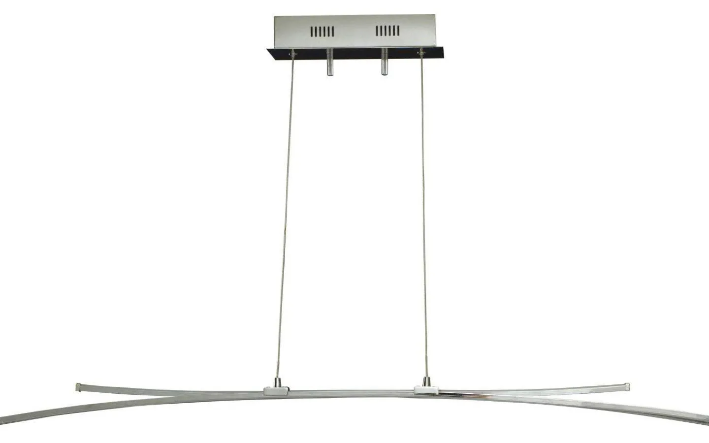 Avlånga Taklampor-Aneta Svala Taklampa 114cm LED 30W 3000K Krom