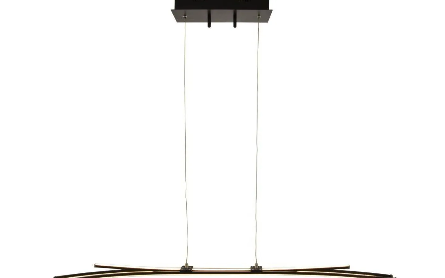Avlånga Taklampor-Aneta Svala Taklampa 114cm LED 30W 3000K Svart