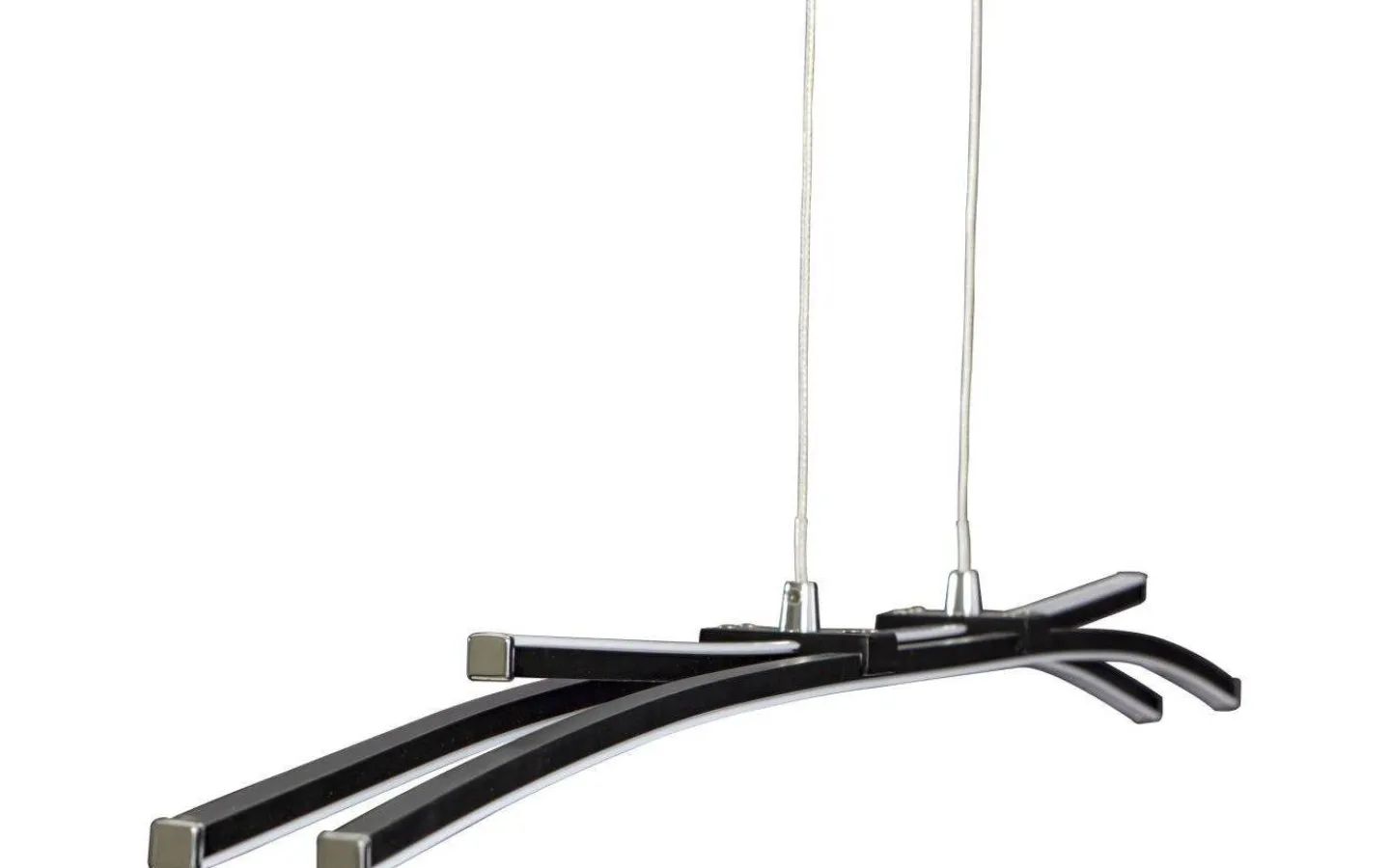 Avlånga Taklampor-Aneta Svala Taklampa 114cm LED 30W 3000K Svart
