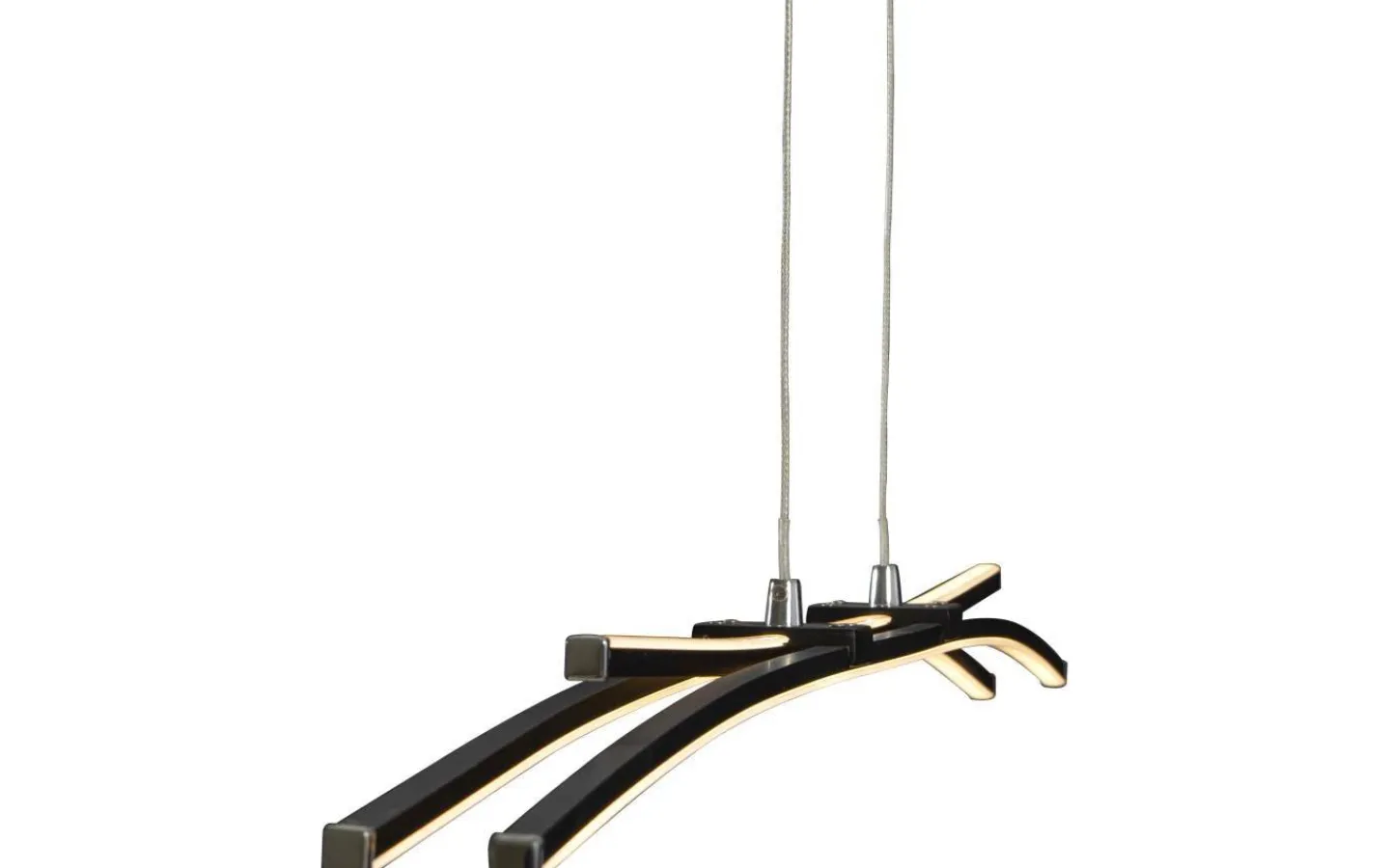 Avlånga Taklampor-Aneta Svala Taklampa 114cm LED 30W 3000K Svart