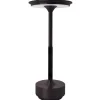 Uppladdningsbara Lampor Inomhus|Bordslampor-ArmaturHantverk Svampen Laddbar Bordslampa 29cm CCT LED Svart