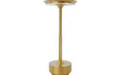 Uppladdningsbara Lampor Inomhus|Bordslampor < ArmaturHantverk Svampen Laddbar Bordslampa 29cm CCT LED Mässing
