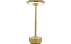 Uppladdningsbara Lampor Inomhus|Bordslampor < ArmaturHantverk Svampen Laddbar Bordslampa 29cm CCT LED Mässing