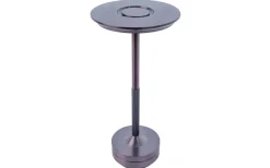 Uppladdningsbara Lampor Inomhus|Bordslampor-ArmaturHantverk Svampen Laddbar Bordslampa 29cm CCT LED Råjärn