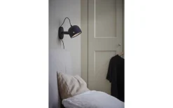 Kök & Matplats|Läslampor-CO Bankeryd Svejk Vägglampa Svart 13 cm