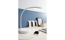 Sovrum|Skrivbordslampor < Markslojd Swan Skrivbordslampa LED USB 45cm Vit