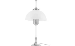 Lampfötter|Bordslampor-Karlskrona Lampfabrik Swedenborg - Förnicklad