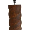 Lampfötter-Hallbergs Swirl Lampfot 54cm Dark Terracotta